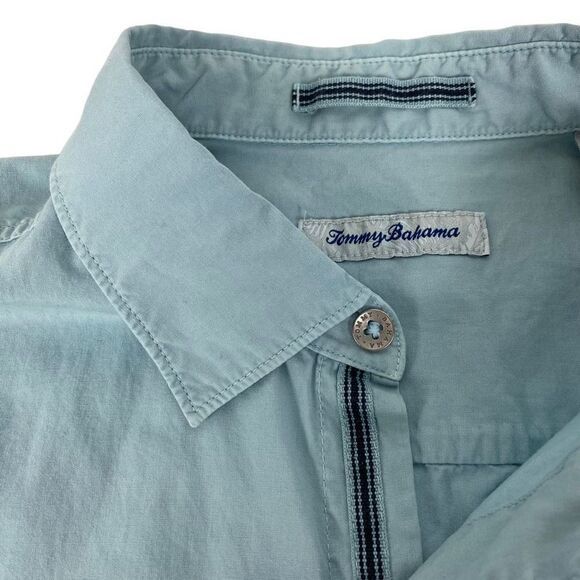 Tommy Bahama Men's Paradise Poplin Shirt size Large - Picture 4 of 12